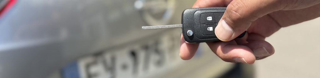 Types de clés de voiture